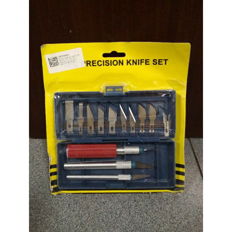 Pisau Sayat Bonsai Kelapa 1 Set isi 13 mata pisau Lengkap