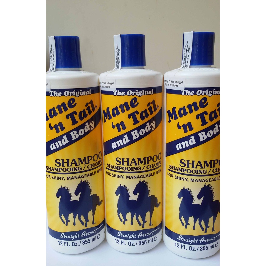 SHAMPOO SHAMPO  KUDA  MANE N TAIL VARIAN ORIGINAL 355 ML 