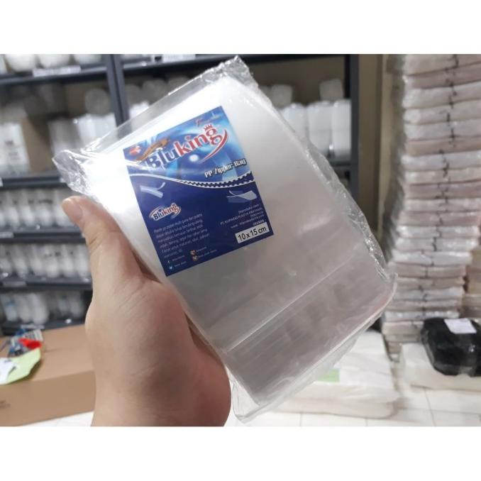 PLASTIK KLIP PP BENING 10X15CM - 10 X 15 CM TEBAL 50 MICRON - 100PCS