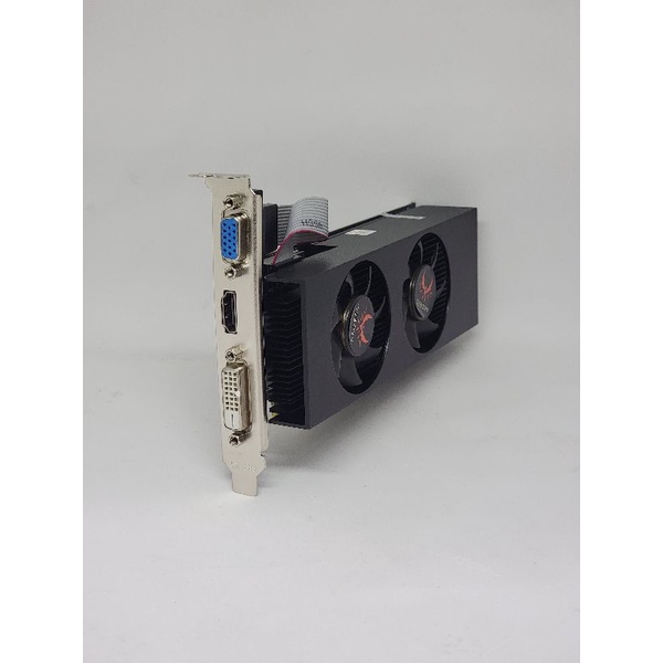 VGA CARD AMD-R7 350 4GB DDR5 RADEON GRAPHICS INCLUD PANEL CESSING SFF ORI BREND REBORN  GARANSI DIST