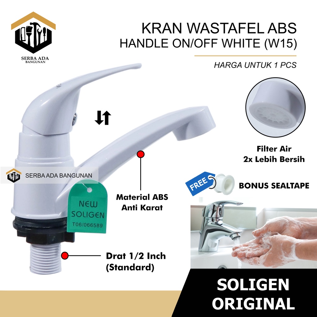 KRAN WASTAFEL CUCI TANGAN BAHAN BABET STAINLESS TEBAL (BUKAN PVC YA) KUALITAS TEBAL KUAT TERMURAH