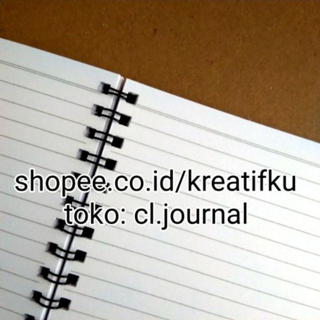 Notebook / Sketchbook Spiral Dotted | Graph | Lined A4-Lined