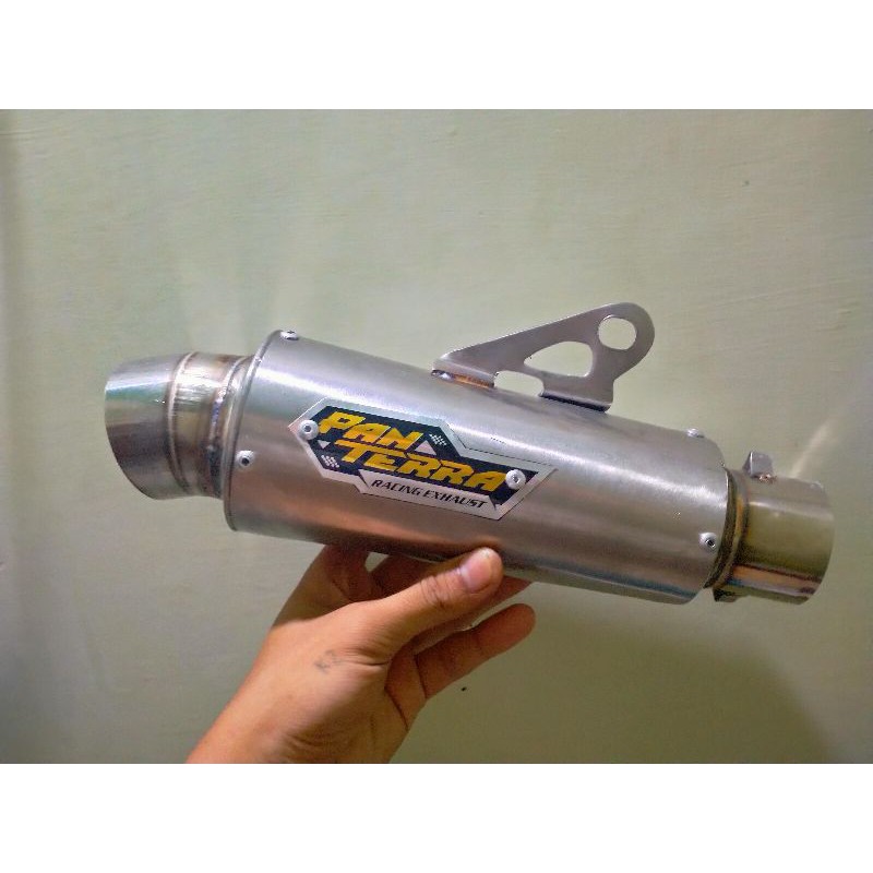 Slincer Knalpot Fantera kompetisi Sarteng inlet50mm (Proliner Pendek)