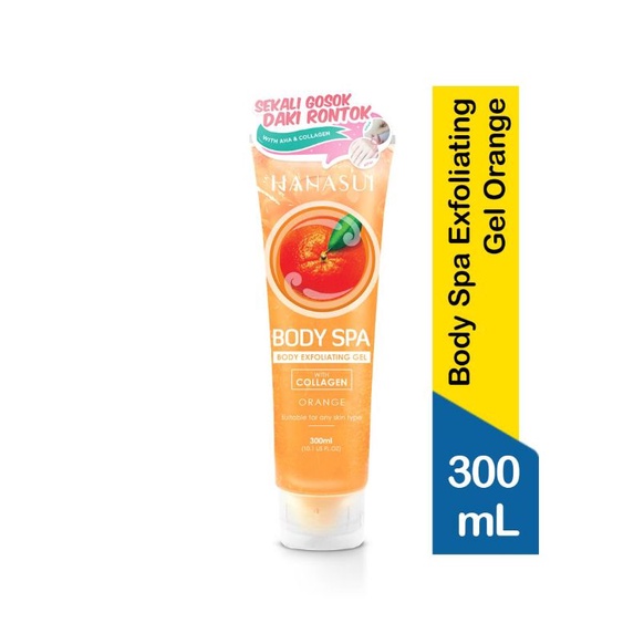 Hanasui Body SPA Orange 300 ml / Scrub Hanasui