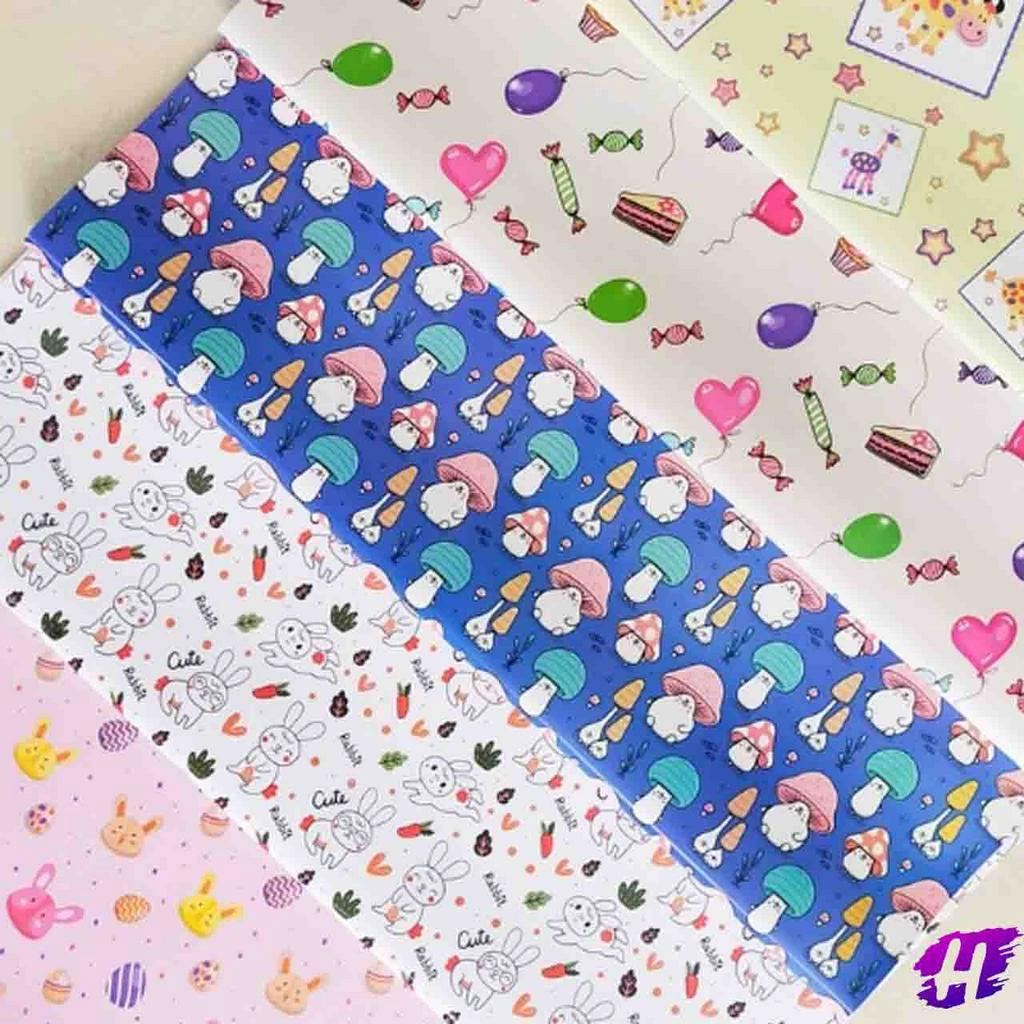 

❤️H2O❤️ Kertas Kado SIDU Ulang Tahun Motif Random ( 10 Lembar )