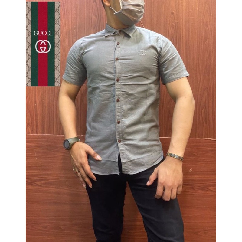 Gucci Kemeja Premium Pria