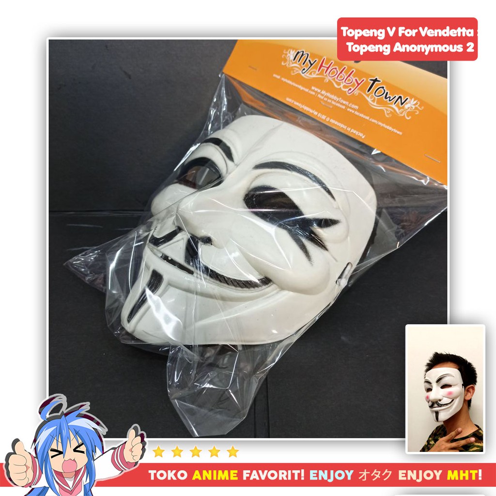 Topeng V For Vendetta : Anonymous