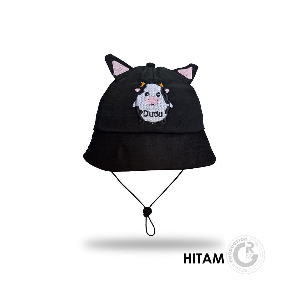 Topi bucket Anak Tali terbaru karakter squishy pats ADA TALI