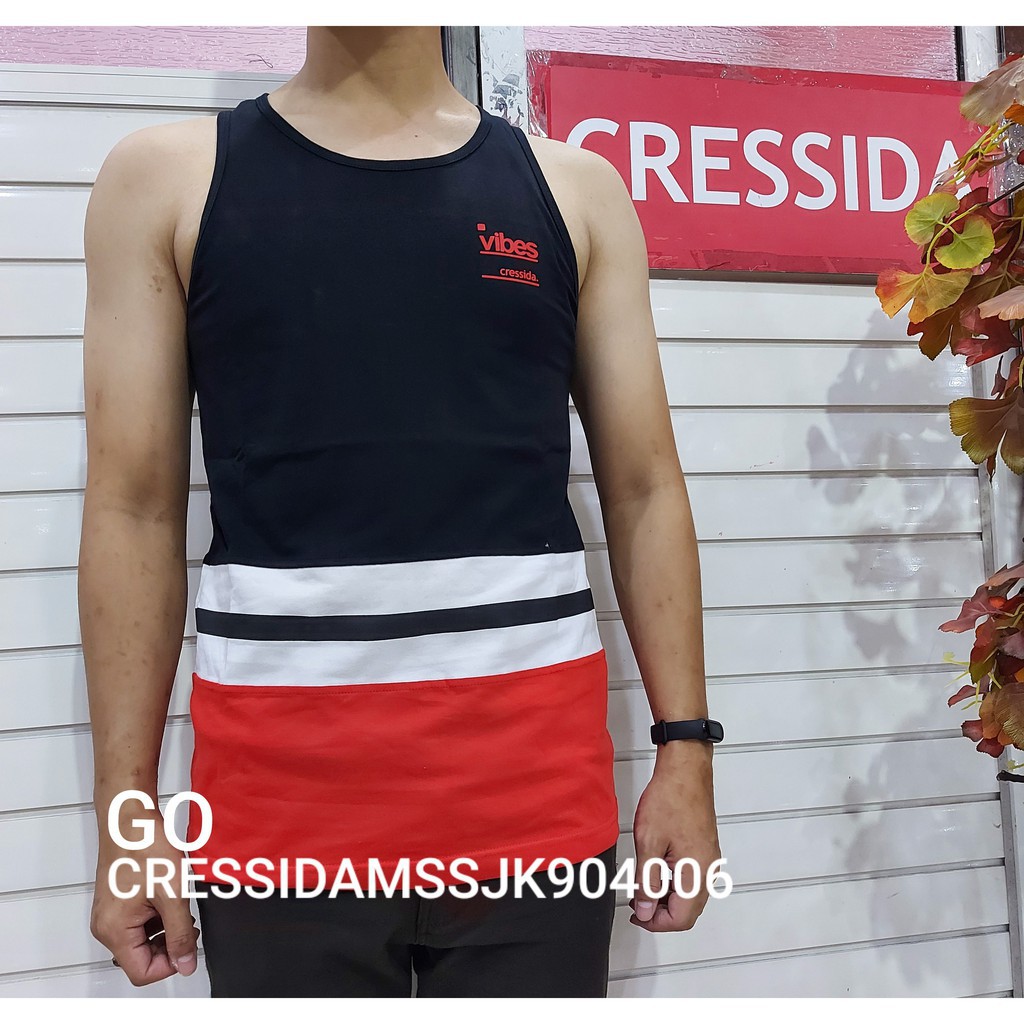 gos CRESSIDA SINGLET PRIA cressida kaos dalam pria cressida 100% original