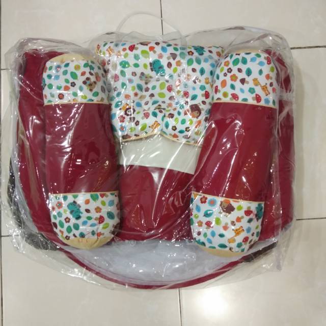 Snobby Kasur Bayi Dacron Zoo Series + Kelambu Print