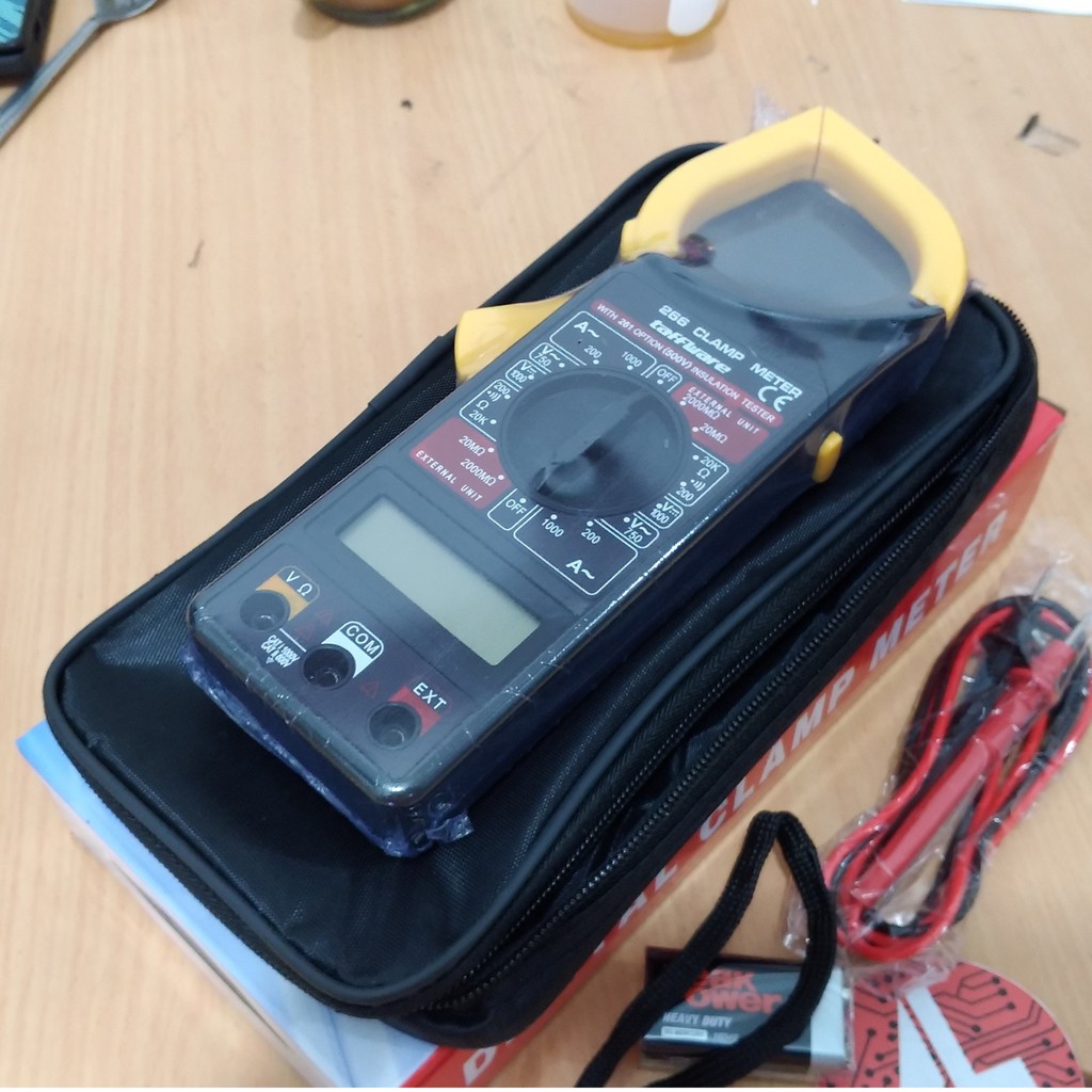 Digital clamp meter tang ampere amper meter digital watt meter