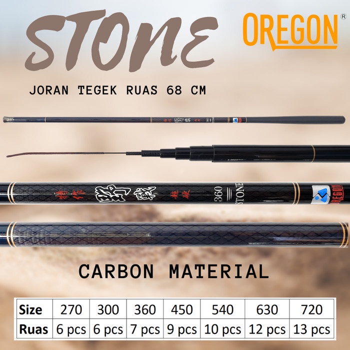 New Joran Tegek Oregon Stone / Joran Pancing Oregon Stone / Joran Tegek Pancing Oregon Stone / Tegek