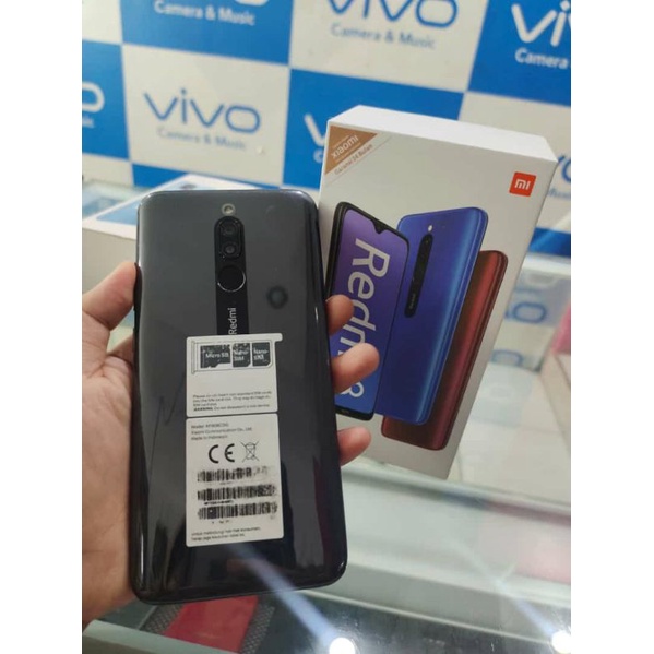 REDMI 8 RAM 4/64 SECOND - BEKAS
