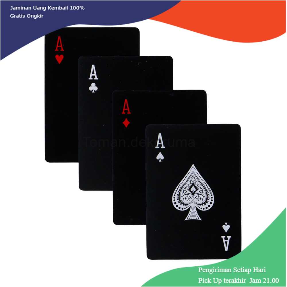 TD-A101 QZe Kartu Remi Playing Card Poker Game - Q24KG