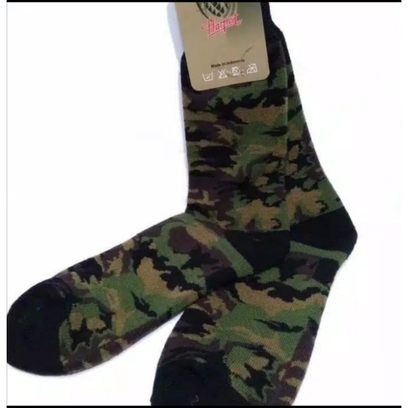 kaos kaki outdoor hardisk loreng ARMY TENTARA