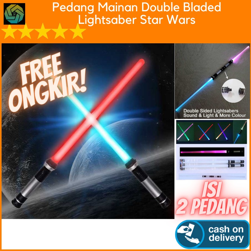 Jual Pedang Starwars Mainan Lightsaber 