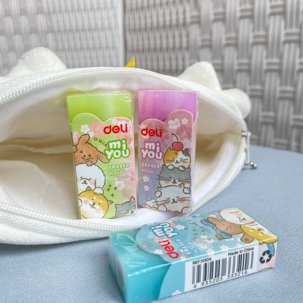 

PENGHAPUS DELI MI YOU UNIK LUCU ERASER HAPUSAN READY GROSIR BERKUALITAS