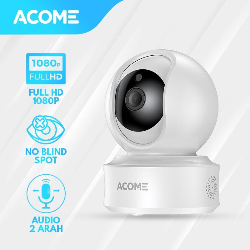 CCTV ACOME APC03 FULL HD 1080P No Blind Spot Audio 2 Arah Dalam Ruang APC03