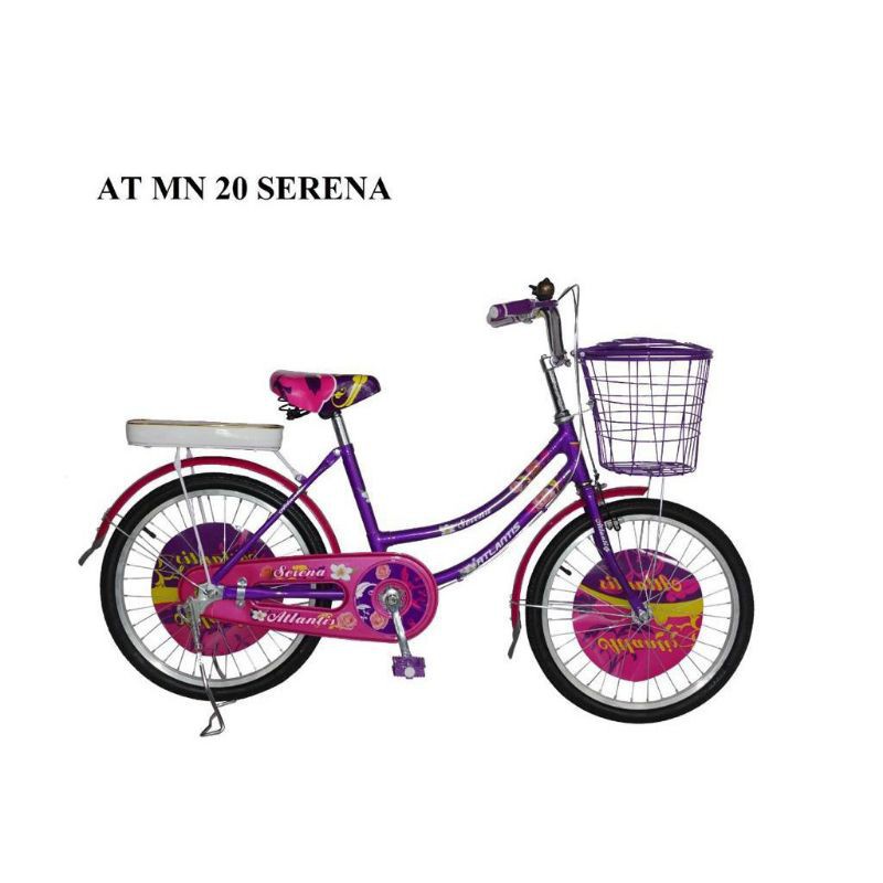 Sepeda mini 20 inch perempuan city bike Serena Atlantis