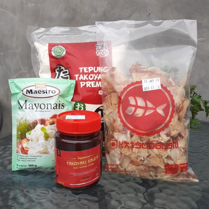 

TERMURAH Takoyaki premix plus mayonais (HALAL) Kode 894