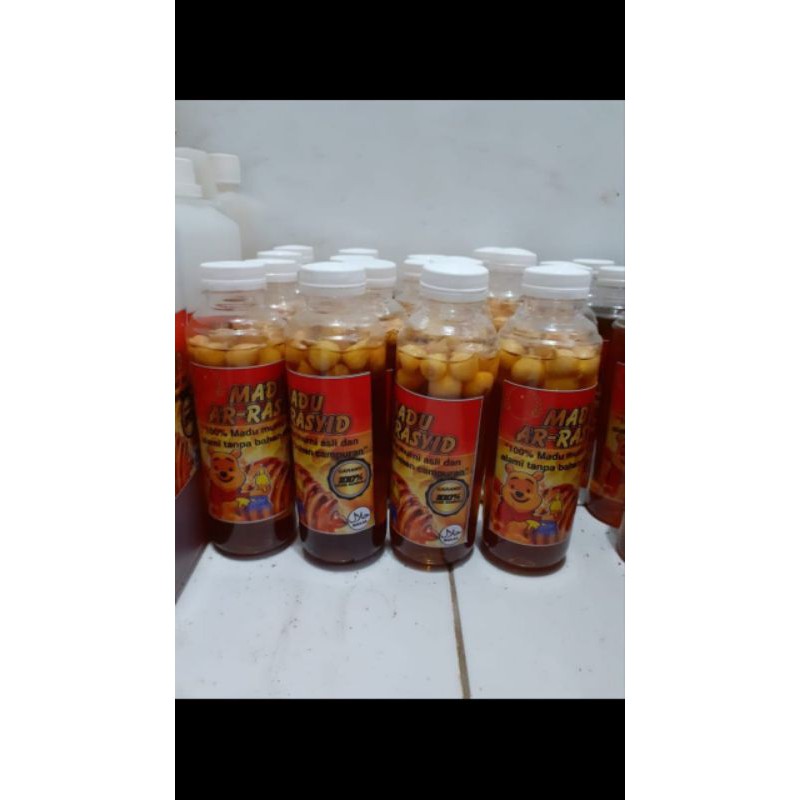 

Madu murni AR-RASYID fermentasi bawang putih tungal kemasan 250ml