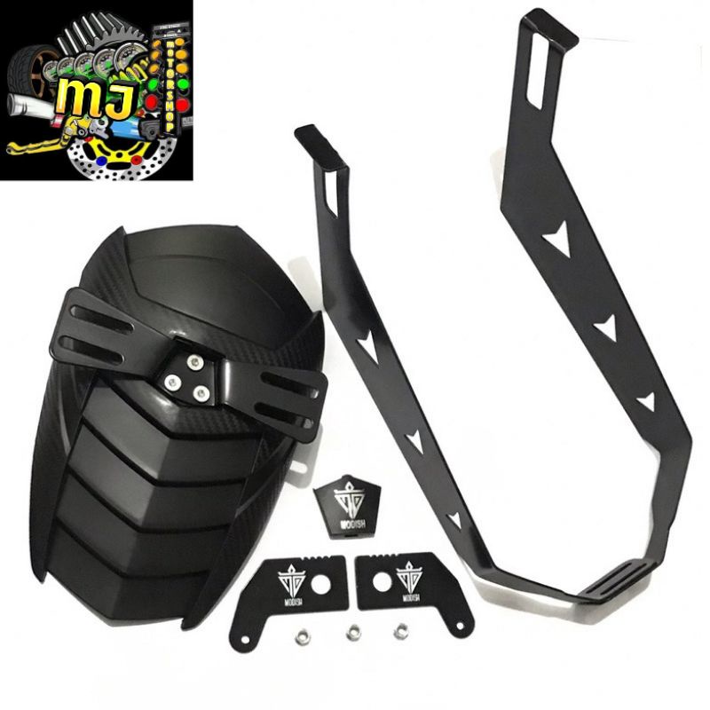 Mud Guard/Mudguar New Shark Power Universal R15,Cbr150r,Vixion,Xabre,Ninja,R25 &amp; Motor Lain Nya