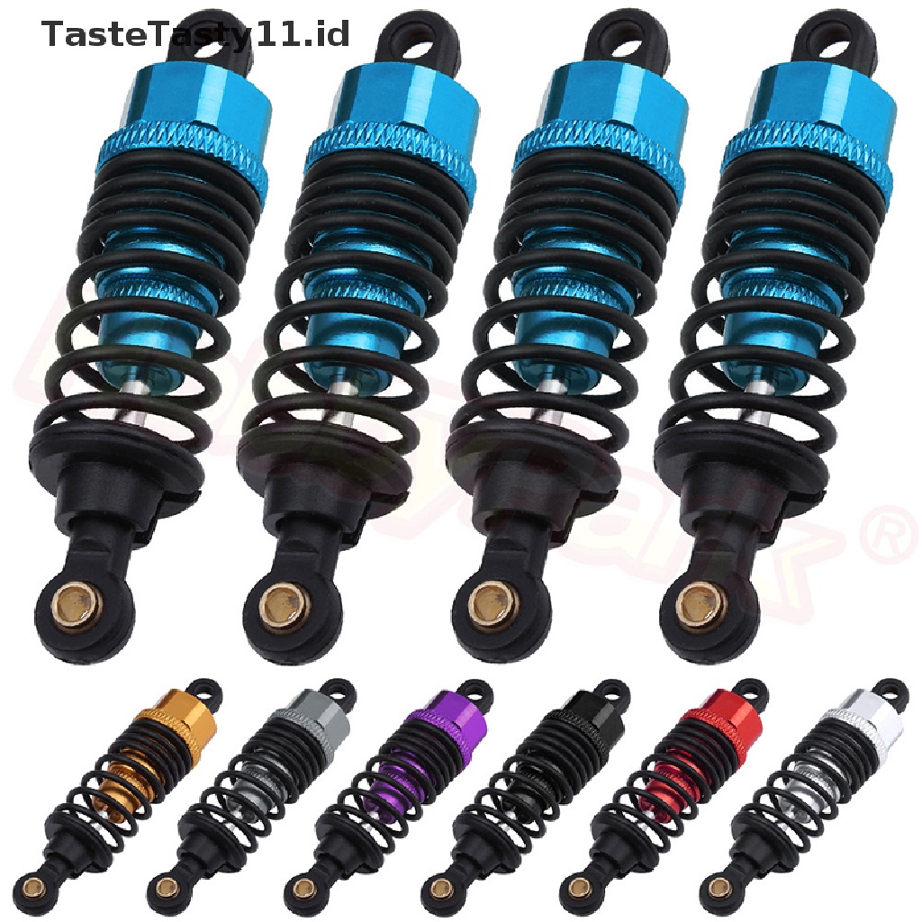 Tastetasty 2Pcs Mainan Mobil RC HSP 02002 102004 Shock absorber Bahan alloy Untuk RC 1 / 10 drift Part Mobil