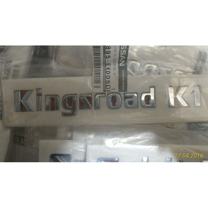 EMBLEM BAGASI TERRANO KINGSROAD K1 K2 K3