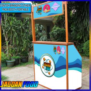 BOOTH PORTABLE MEJA LIPAT UNTUK JUALAN MAKANAN DAN MINUMAN BOOTH PORTABLE MEJA LIPAT UNTUK JUALAN MAKANAN DAN MINUMAN