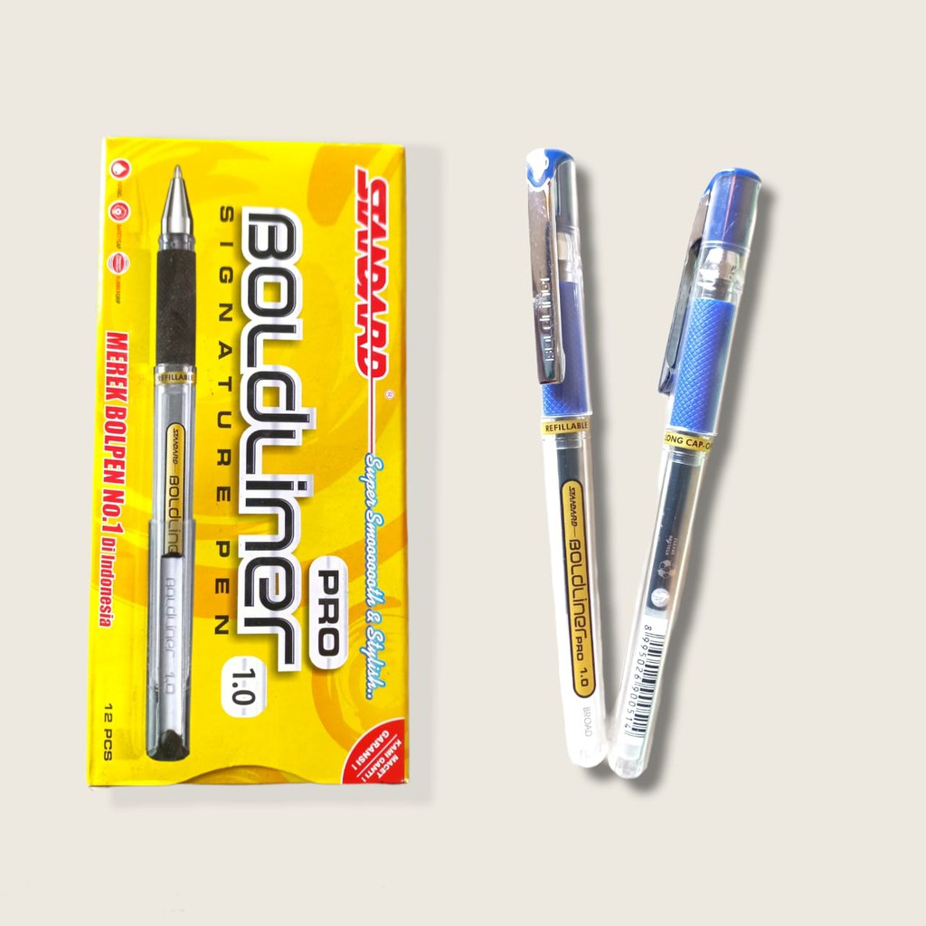 

Pulpen Tanda Tangan Standard Boldliner 1 mm