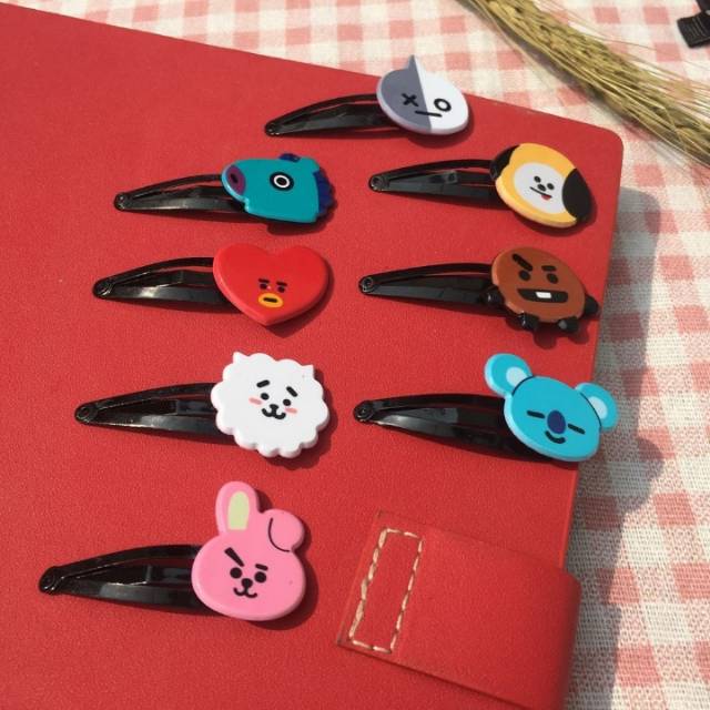 Jepit rambut bt21/kpop