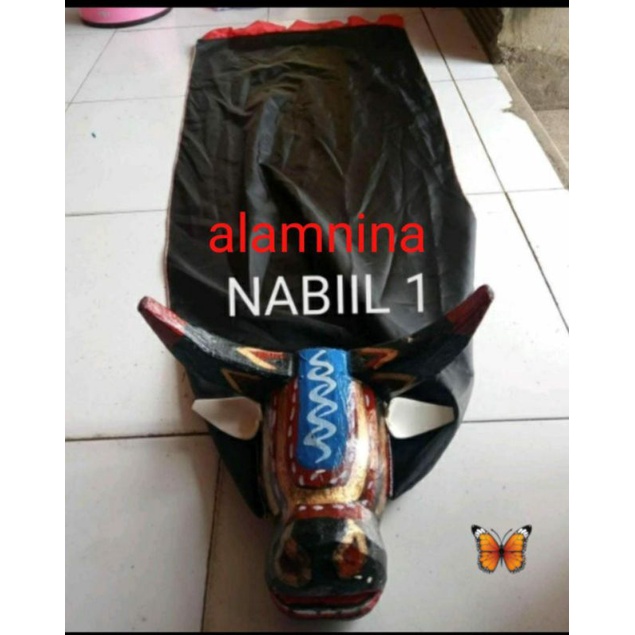 banteng bantengan kayu