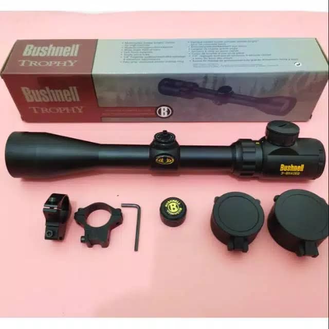 Teleskop Bushnell Trophy Merah 3-9×40EG