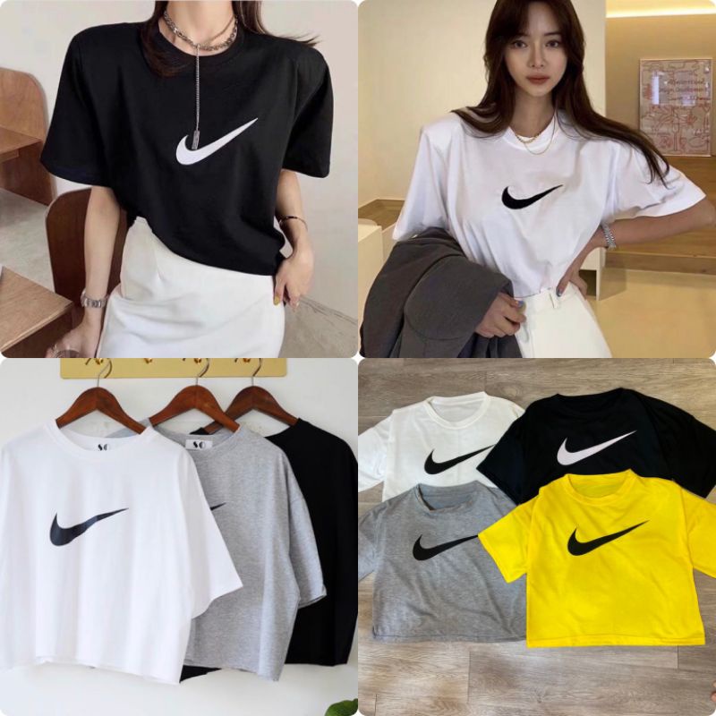 KAOS WANITA NIKEN TOP - ATASAN WANITA OVERSIZE NIKEN - CROP TOP NIKEN ONECK COTTON - BAJU KAOS WANIT