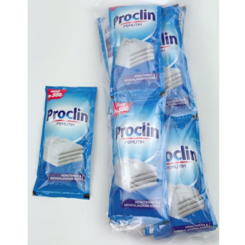 PROCLIN PEMUTIH SACHET (isi 24pcs/2renceng)