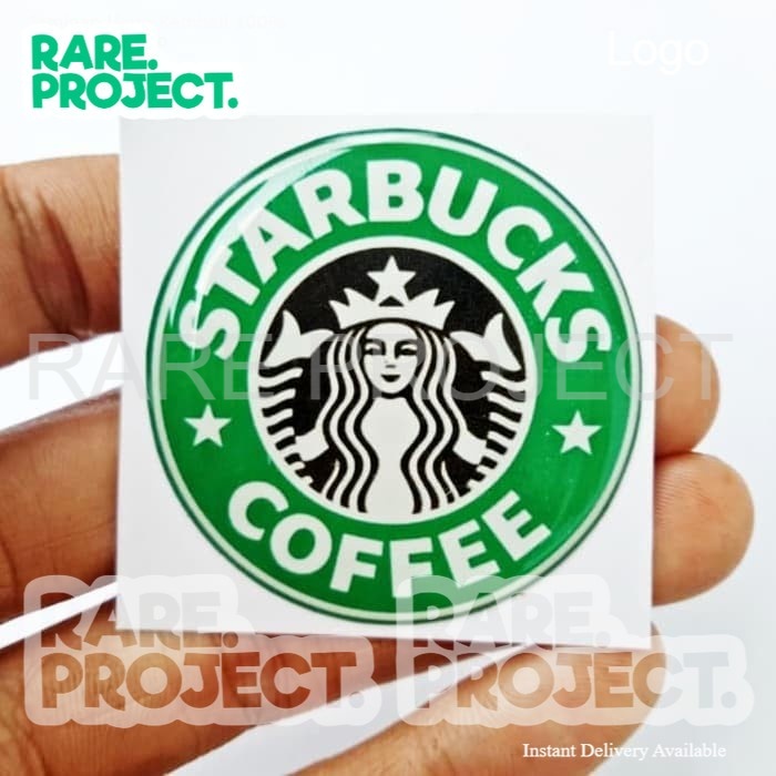 Jual Emblem Starbucks Stiker Resin Timbul Lentur Sticker Mobil Murah