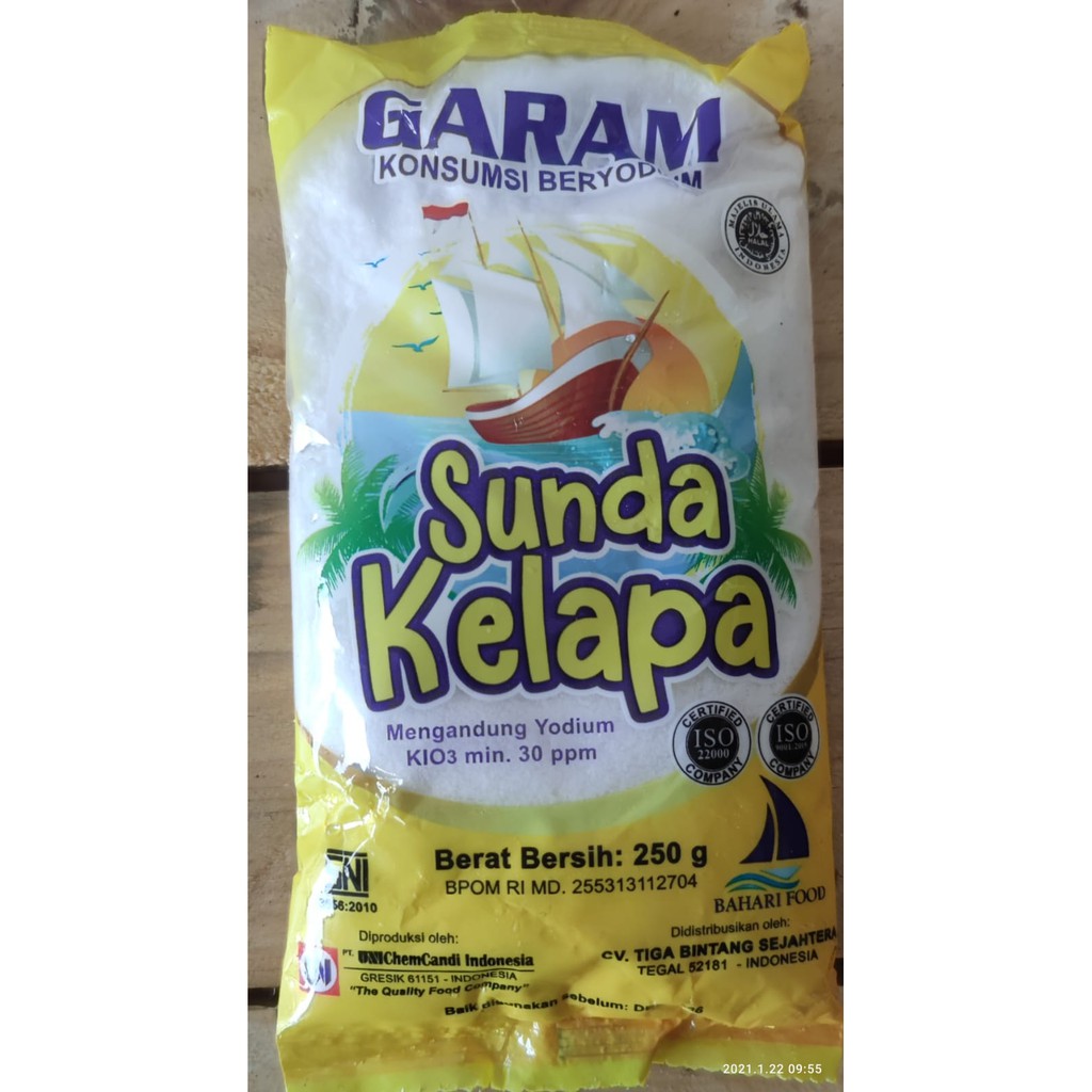 

Garam Sunda Kelapa 250gr