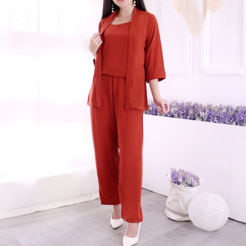 One Set Furano | Setelan Satu Set 3in1