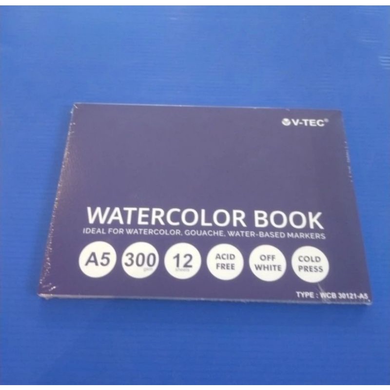 

V-Tec Watercolor book A5