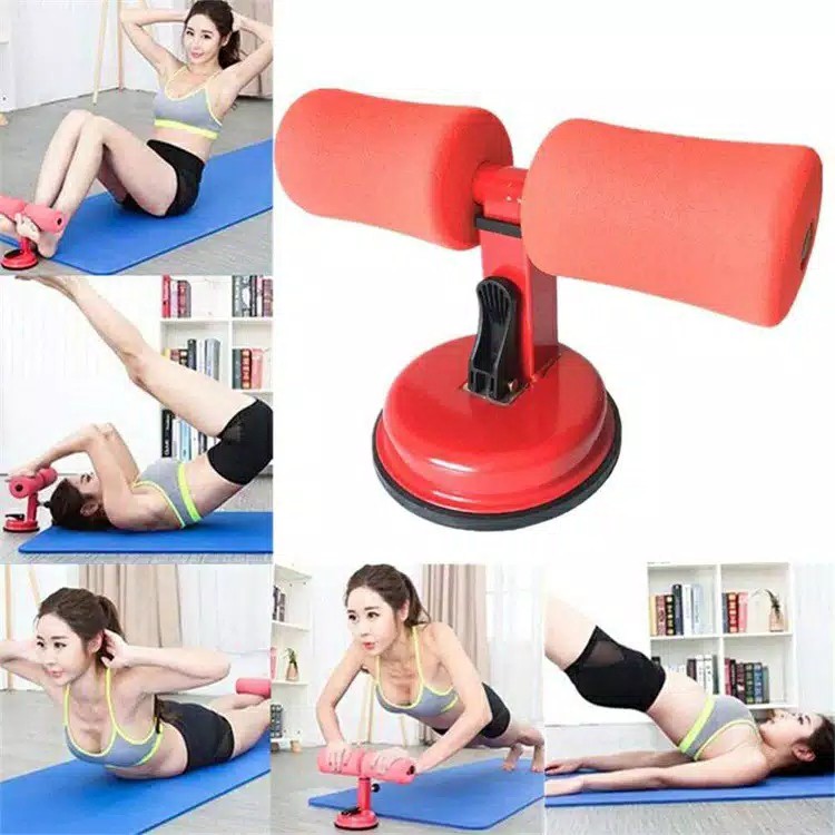 ALAT BANTU SIT UP - Penahan Kaki SIT UP - Sit Up Bench Stand Bar Portable