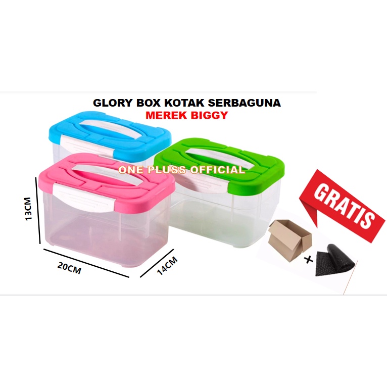 mini Container Glory Box Kotak Serbaguna/ Lunchbox Tempat Bekal Plastk/kotak box ulang tahun BPA FREE