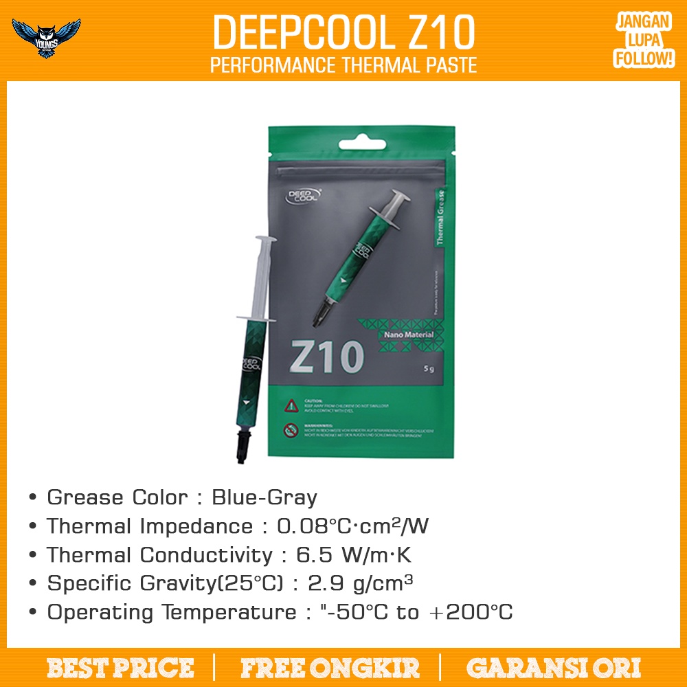 Thermal Paste DeepCool Z10 Original - Pasta Processor Grease Deep Cool