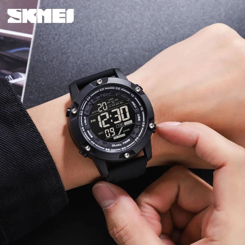 SKMEI 1762 Jam Tangan Pria Digital Anti Air 10 Bar WATCHKITE WKOS