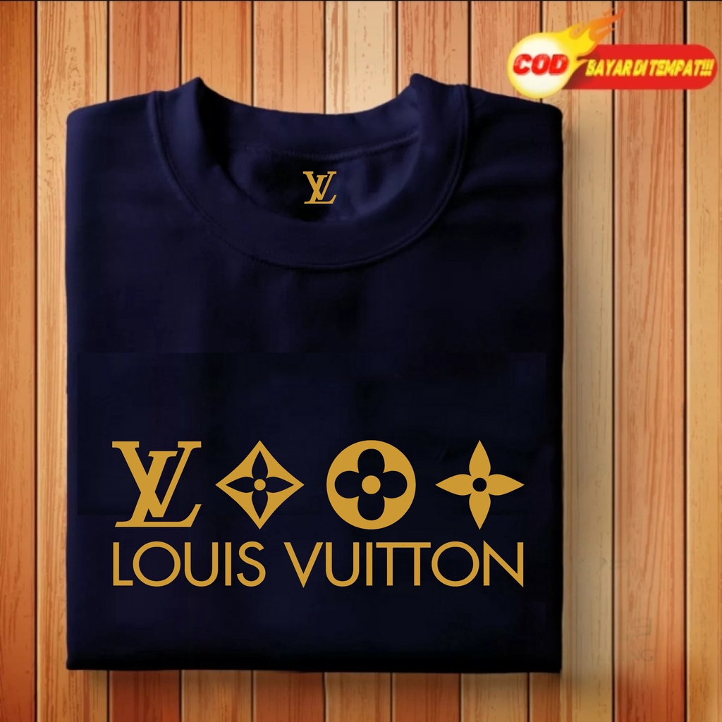 TSHIRT LV/TSHIRT DISTRO/KAOS DISTRO/KAOS LV/KAOS OBLONG/BAJU BRANDED/COD/TSHIRT LOUIS VOITTON