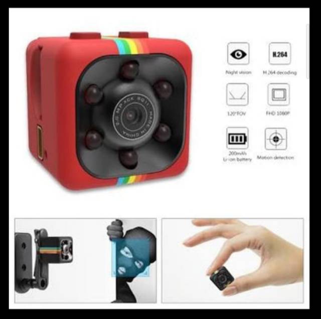 Kamera mini SQ11/ Spy cam camera SQ11 Full HD 1080P night vision