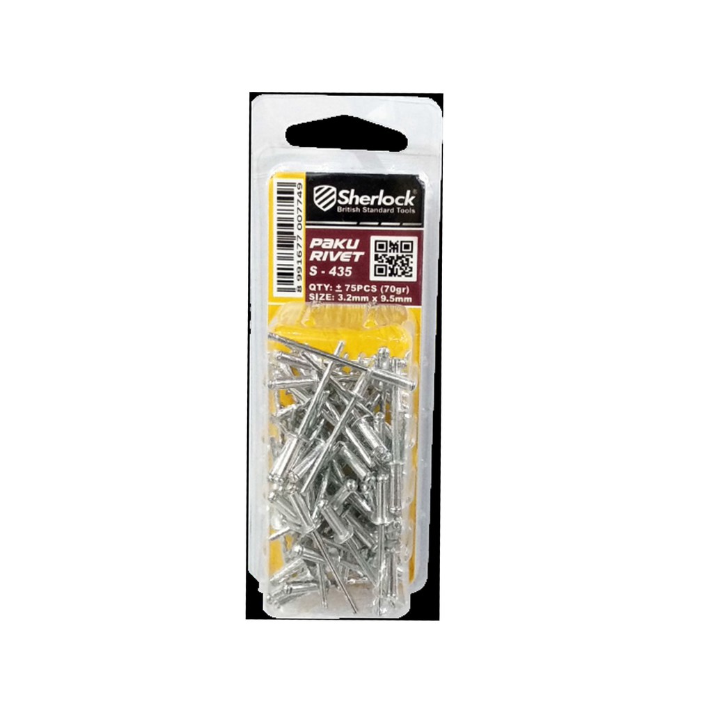 MIKA Sherlock Paku RIVET S-435 Isi :75