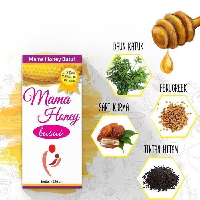 Mama Honey - Madu Ibu Menyusui - Madu Pelancar Asi