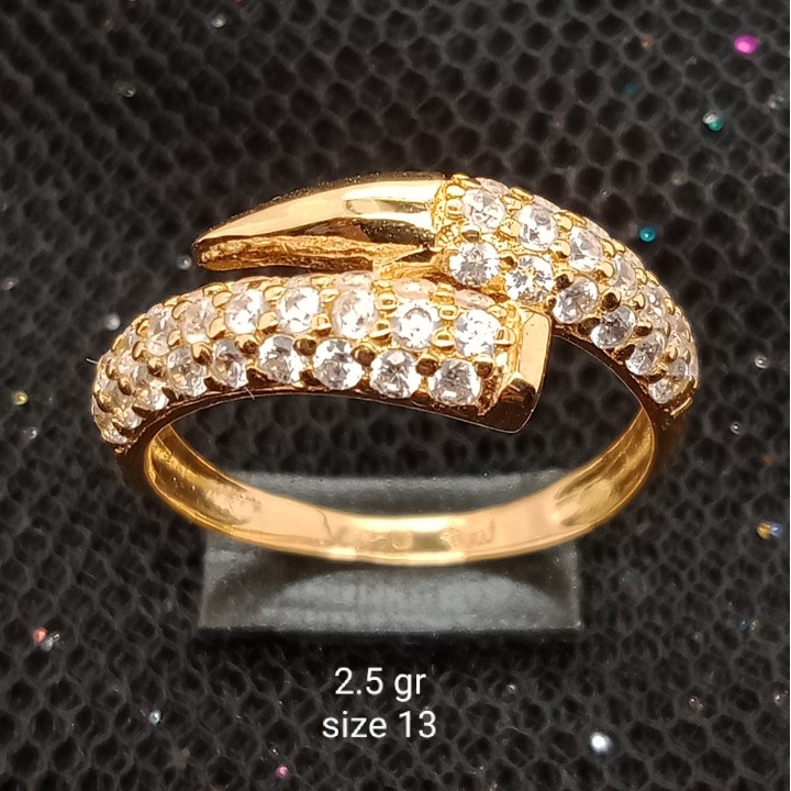 Cincin Emas 17K - 2.5 gr Kadar 750 - 1069