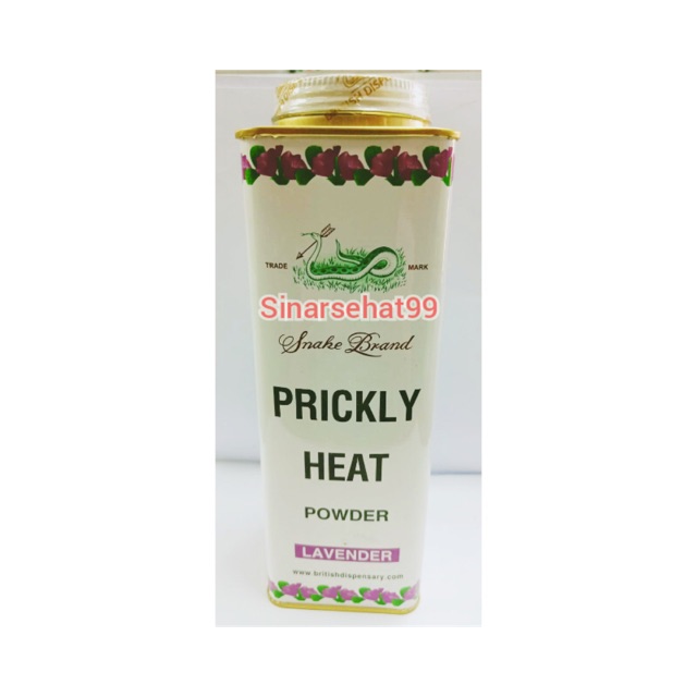 PRICKLY HEAT POWDER bedak cap ular bedak gatal dan alergi serta biang keringat