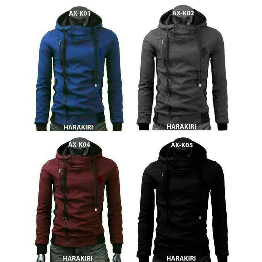 JAKET PRIA HARAJUKU KOREA STYLE / JAKET COWO HARAGIRI MODIS